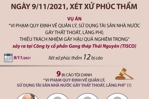 Ngày 9/11 xét xử phúc thẩm vụ Công ty Gang thép Thái Nguyên