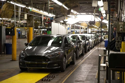 Nhà máy sản xuất ôtô của Ford tại Mexico. (Nguồn: AFP) 