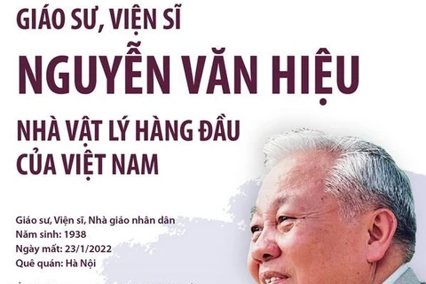 Giáo sư, Viện sỹ Nguyễn Văn Hiệu - Nhà vật lý hàng đầu của Việt Nam