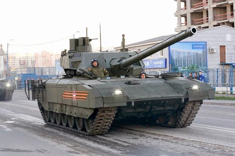 Xe tăng T-14 Armata của Nga. (Nguồn: 21stcenturyasianarmsrace)