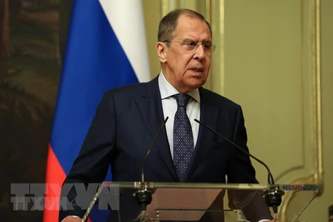 Ngoại trưởng Nga Sergei Lavrov. (Ảnh: THX/TTXVN) 