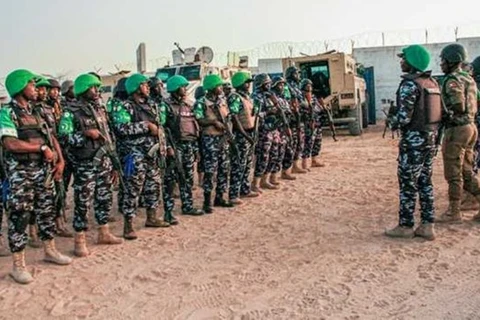 Lực lượng gìn giữ hòa bình tại Somalia. (Nguồn: AFP)