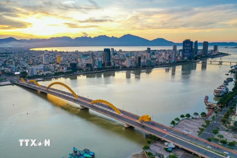 Thành phố Đà Nẵng - nơi tổ chức sự kiện Diễn đàn phát triển đường bay châu Á 2022. (Ảnh: Trần Lê Lâm/TTXVN)