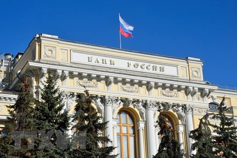 Ngân hàng Trung ương Nga ở Moskva. (Ảnh: Shutterstock/TTXVN)