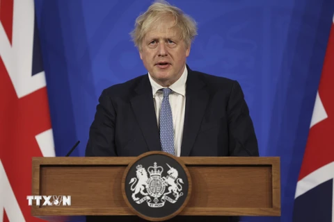 Thủ tướng Anh Boris Johnson. (Nguồn: THX/TTXVN)