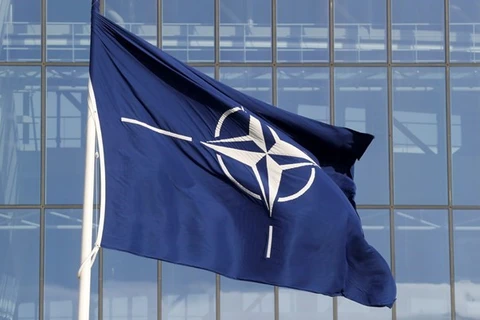 Cờ NATO. (Nguồn: Chinadaily)