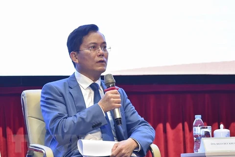 Thủ tướng Phạm Minh Chính phát biểu chỉ đạo tại Hội nghị Ngoại giao lần thứ 31. (Ảnh: Dương Giang/TTXVN) 