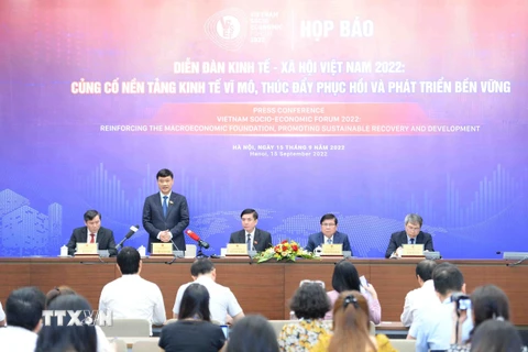 Quang cảnh buổi họp. (Ảnh: Minh Đức/TTXVN)