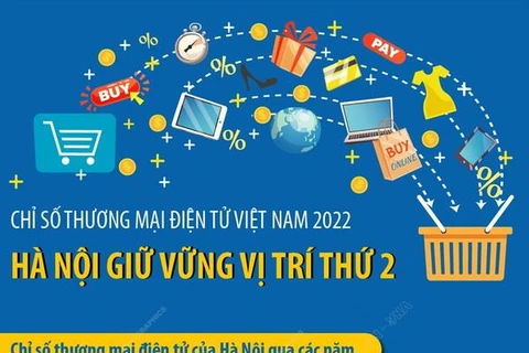 Hà Nội giữ vững vị trí thứ hai về chỉ số thương mại điện tử 