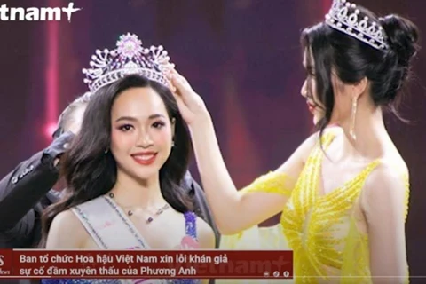 [Video] Ban tổ chức Hoa hậu Việt Nam xin lỗi về sự cố đầm xuyên thấu