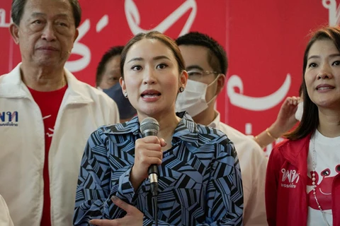 Bà Paetongtarn Shinawatra, con gái của cựu Thủ tướng Thái Lan Thaksin Shinawatra. (Ảnh: Bangkok Post) 