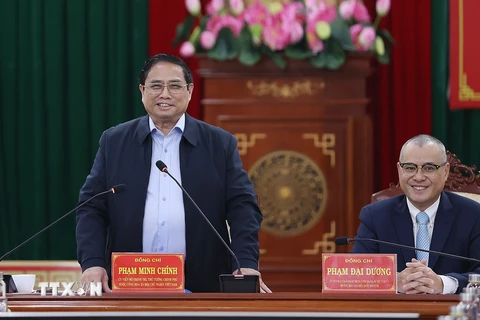 Thủ tướng Phạm Minh Chính làm việc với lãnh đạo chủ chốt tỉnh Phú Yên