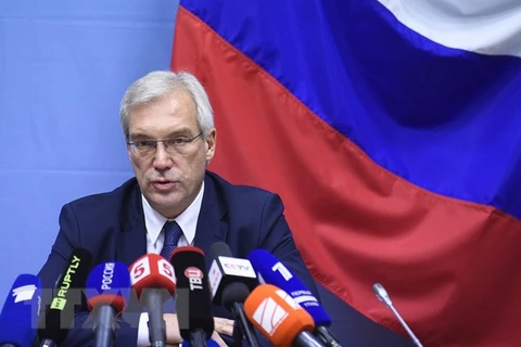 Thứ trưởng Ngoại giao Nga, ông Alexander Grushko. (Ảnh: AFP/TTXVN) 
