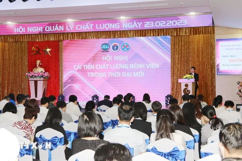 Quang cảnh hội nghị. (Ảnh: Đinh Hằng/TTXVN)