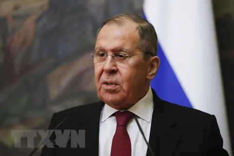 Ngoại trưởng Nga Sergey Lavrov. (Ảnh: AFP/TTXVN) 