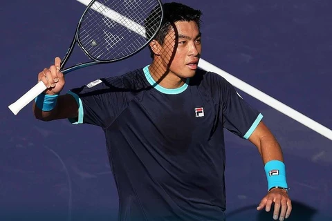 Tay vợt gốc Việt Brandon Nakashima. (Nguồn: Getty Images)