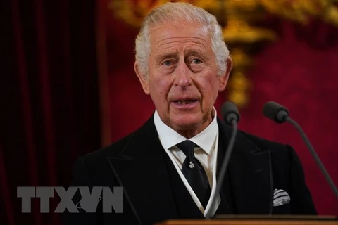 Vua Charles III. (Nguồn: AFP/TTXVN) 