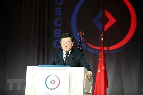 Bộ trưởng Ngoại giao Trung Quốc Tần Cương. (Nguồn: Chinadaily/TTXVN)