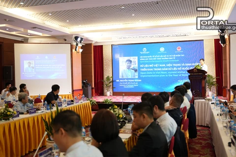Quang cảnh hội nghị quốc tế về dữ liệu mở và trí tuệ nhân tạo tại Thừa Thiên-Huế. (Nguồn: Cổng thông tin điện tử tỉnh Thừa Thiên-Huế)