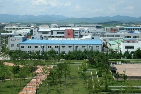 Khu công nghiệp Kaesong. (Ảnh: Yonhap/EPA)