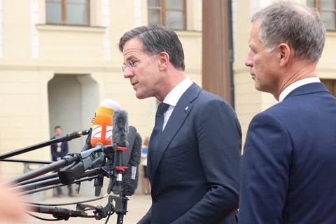 Thủ tướng Hà Lan Mark Rutte. (Ảnh: Ngọc Biên/TTXVN) 