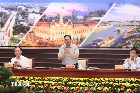 [Photo] Thủ tướng chủ trì Hội nghị Hội đồng Điều phối Vùng Đông Nam Bộ