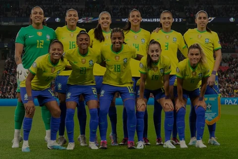 Đội tuyển Bóng đá Nữ Brazil. (Nguồn: olympics)