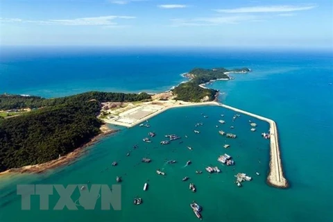 Đảo Cô Tô ở Quảng Ninh. (Ảnh: TTXVN phát)