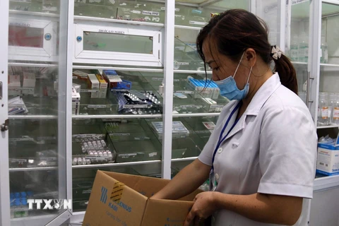 Tình trạng thiếu vật tư, trang thiết bị y tế ảnh hưởng xấu tới công tác khám chữa bệnh, điều trị tại Bệnh viện đa khoa tỉnh Đắk Nông. (Ảnh: TTXVN phát) 