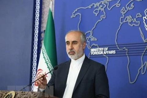 Người phát ngôn Bộ Ngoại giao Iran Naser Kanani. (Ảnh: IRNA/TTXVN) 