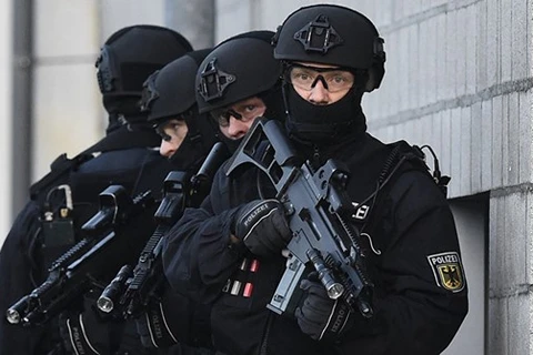 Cảnh sát chống khủng bố của Đức. (Nguồn: AFP)