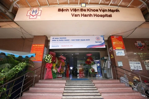 Bệnh viện Đa khoa Vạn Hạnh, nơi xảy ra vụ việc. 