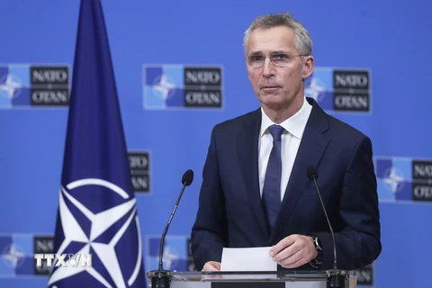 Tổng thư ký NATO Jens Stoltenberg. (Ảnh: EPA/TTXVN)