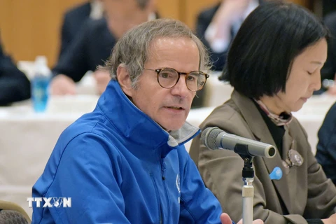 Tổng Giám đốc IAEA Rafael Grossi. (Ảnh: Kyodo/TTXVN) 