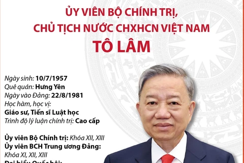 Ủy viên Bộ Chính trị, Chủ tịch nước CHXHCN Việt Nam Tô Lâm 