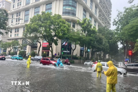 Hà Nội: Khắc phục tình trạng úng ngập khi mưa, nhất là khu vực đô thị