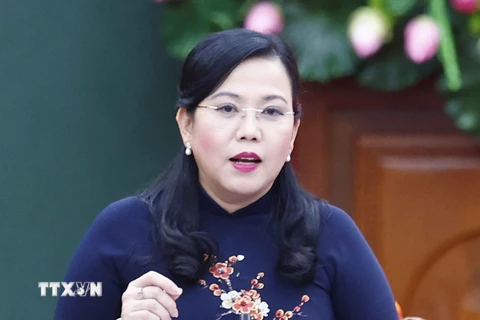 Bà Nguyễn Thanh Hải. (Ảnh: TTXVN)