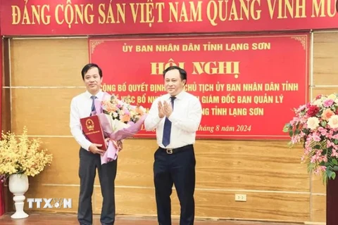 Lạng Sơn: Công bố quyết định bổ nhiệm lãnh đạo chủ chốt các đơn vị