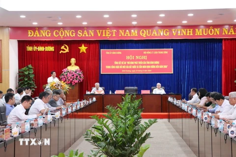 Quang cảnh hội nghị. (Ảnh: Dương Chí Tưởng/TTXVN)