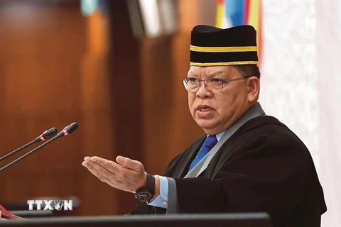 Chủ tịch Hạ viện Malaysia Tan Sri Dato' Johari Bin Abdul. (Nguồn: Bernama)