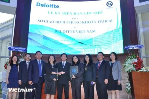 HoSE và Deloitte Viêt Nam ký kết MOU về quản trị rủi ro 