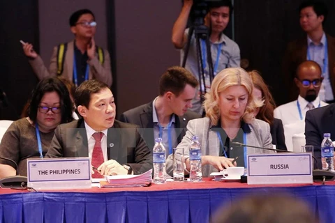 Đại biểu các nền kinh tế APEC dự hội nghị. (Ảnh: Văn Điệp/TTXVN)