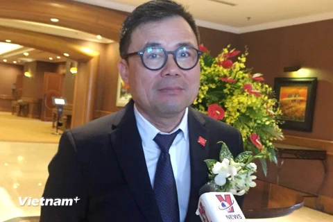 Ông Nguyễn Duy Hưng trả lời phỏng vấn báo chí. (Ảnh: PV/Vietnam+)