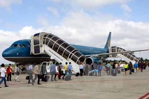 Bên cạnh Vinammilk, Sabeco... Vietnam Airlines bán thành công 8,771% vốn điều lệ cho Tập đoàn hàng không Nhật Bản - ANA Holdings Inc. (Ảnh: TTXVN) 