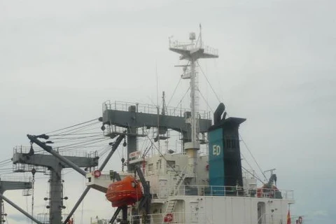 Tàu Vimaru Pearl thuộc sở hữu của Vận tải biển Đông Long . (Nguồn: HNX)