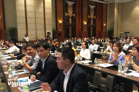 JICA khởi động “Dự án Tăng cường năng lực về nâng cao tính công bằng và minh bạch của thị trường cổ phiếu Việt Nam,” ngày 20/6. (Ảnh: PV/Vietnam+)