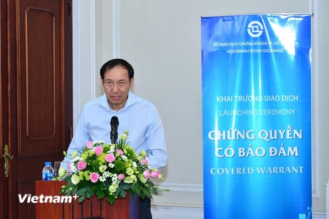 Ông Phạm Hồng Sơn, Phó Chủ tịch Ủy ban Chứng khoán Nhà nước. (Ảnh: PV/Vietnam+)