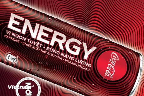 Việt Nam là một trong những thị trường đầu tiên ở khu vực Đông Nam Á ra mắt sản phẩm Nước tăng lực Coca-Cola® Energy. (Ảnh: BTC/Vietnam+)