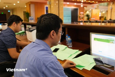 Mã chứng khoán SEP đăng ký giao dịch trên sàn UpCoM với giá tham chiếu 11.900 đồng/cổ phiếu, ngày 3/10. (Ảnh: HNX/Vietnam+)