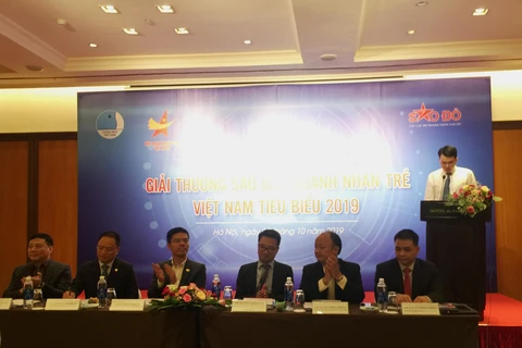 Giải thưởng Sao Đỏ - Doanh nhân trẻ Việt Nam tiêu biểu năm 2019 được triển khai từ tháng 10 – 12/2019. (Ảnh : PV/Vietnam+)
